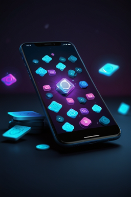 Móvil con la app de Amonbet Casino